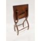 Mahogany folding side table of rectangular form, 47cm high x 76cm wide x 50cm deep when open - Image 2 of 2