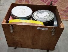 Eclectic mix of 16mm movie films including Fussing and Feuding 1920’s comedy; High Flyers; Railway