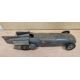 Kingsbury Bluebird clockwork tinplate landspeed record car with UK and USA flags to tail, Dunlop - Image 2 of 4