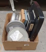 Collection of animated cartoon 16mm films including Tom and Jerry – Downhearted Duckling, Texas Tom,