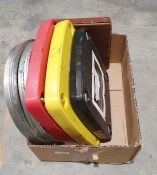 Six Charlie Chaplin movies on 16mm film, Oh What a Night, The Tramp, Laughing Gas, The Cure, One A.