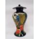 Moorcroft inverted baluster vase and cover, circa 2006, printed and painted marks, tubelined with - Image 2 of 15