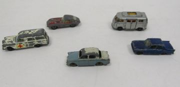 Lesney diecast model cars to include No.43 Hillman Minx, No.33 Ford Zephyr 6, No.32 
