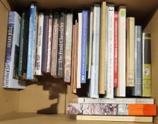 Quantity of books relating to archeology, the Cotswolds, architecture and antiquities, to