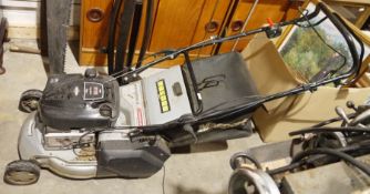 Masport rotaroller petrol lawnmower with Briggs & Stratton 675 series 190cc motor