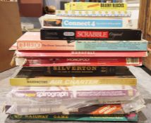 Quantity of board games to include Monopoly, Scrabble, Connect 4, Great Western Railway game,