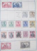 Germany stamps: empire, Weimar, and Third Reich mint/used definitives, commemoratives, charity,