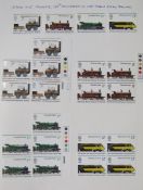 GB stamps: with face value of c£900, mint QEII decimal issues up to £10 in 2 folders and on loose