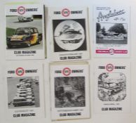 Large quantity of ephemera to include bookplate engravings, leaflets, maps, 1990's Ford Owner Club