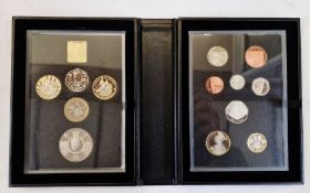 UK proof set, 2020 proof 13 coin year set with certificate of authenticity £5 down to 1p,