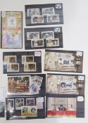 GB & British Commonwealth stamps: two box collection of royalty, first day and commemorative covers,