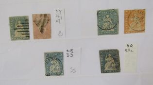 Switzerland stamps: three stock-books, empty album and loose in bag with accumulation of mint and