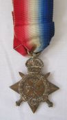 WWI 1914 Star, War Medal, Victory Medal and Royal Fleet Reserve Long Service and Good Conduct