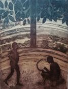 After Rosie Tomlinson  Coloured print  