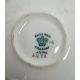 Coalport gilt ground turquoise jewelled miniature cabinet cup and saucer, a Royal Worcester white - Image 3 of 13