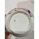 Late 18th century creamware two-handled sugar bowl and cover, perhaps Leeds, painted with rose and - Image 23 of 24