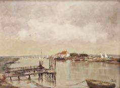 Phyllis Morgan R.G.I. (19th/20th century) Oil on canvas 