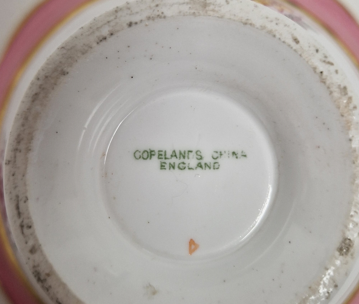 Pair of Royal Crown Derby bone china yellow ground oviform vases and other items of English and - Image 5 of 6