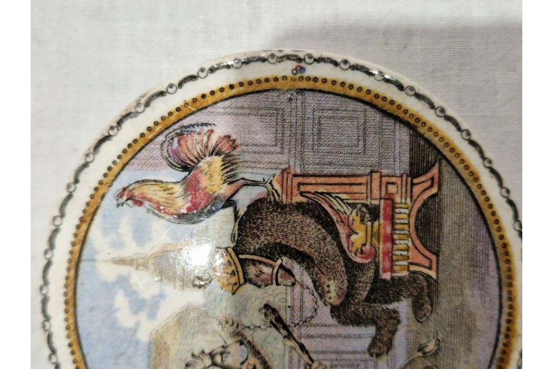 Assorted items of pottery and porcelain including an English mid-18th century delftware blue and - Image 11 of 12