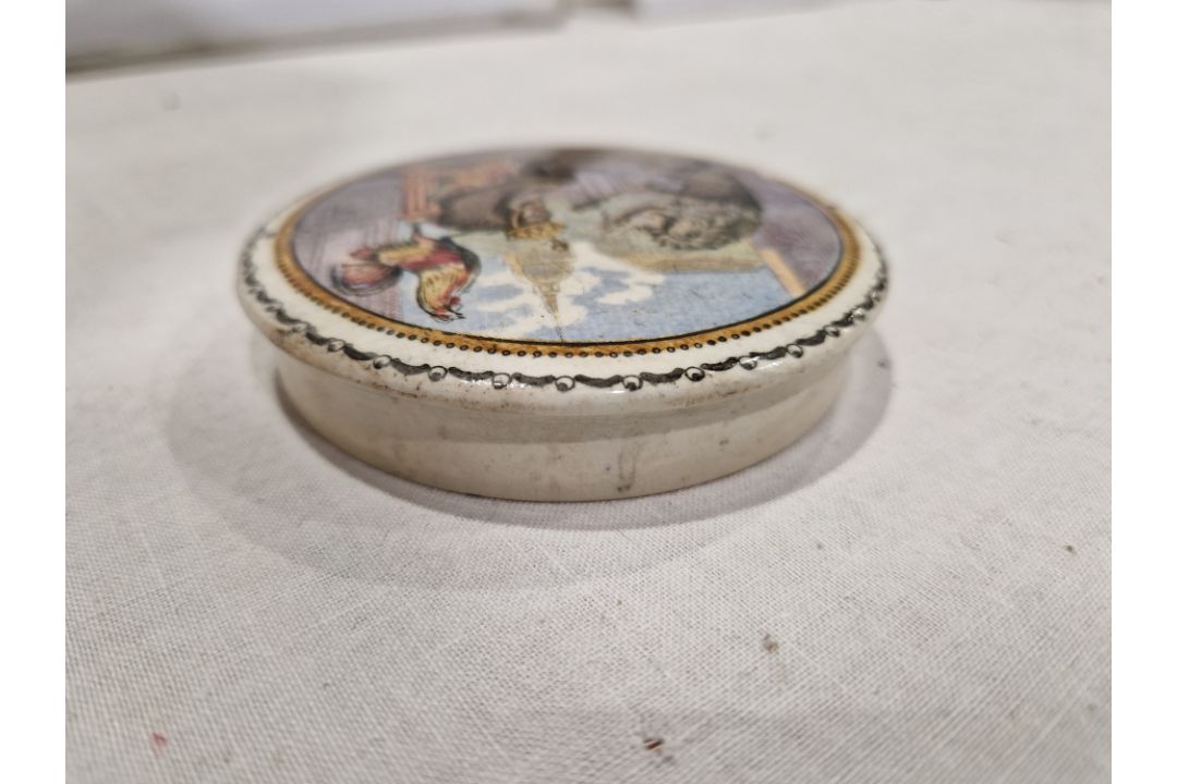Assorted items of pottery and porcelain including an English mid-18th century delftware blue and - Image 6 of 12