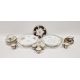 20th century Royal Worcester bone china part tea service, in the 18th century style, printed with - Image 1 of 5