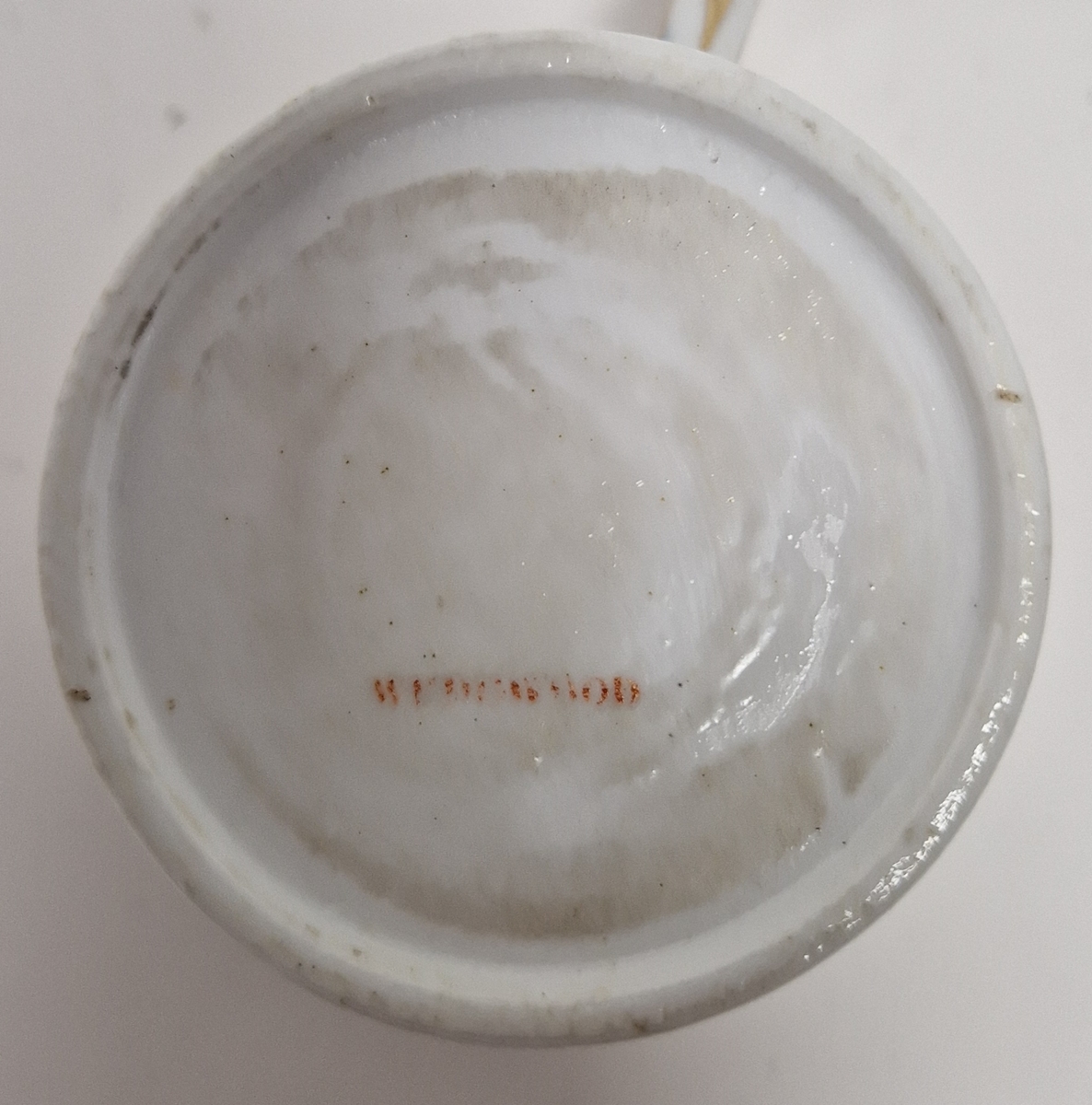 Pair of Royal Crown Derby bone china yellow ground oviform vases and other items of English and - Image 6 of 6