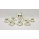 Royal Doulton Art Deco part coffee service, circa 1930s, printed green marks, pattern no. U1536, - Image 1 of 5