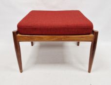 Kai Kristiansen, teak ottoman/stool 