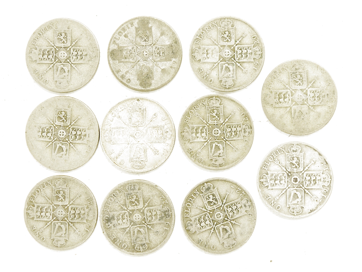 Quantity of George V crown coins and others, predominantly early 1920's (2 boxes) - Image 2 of 3