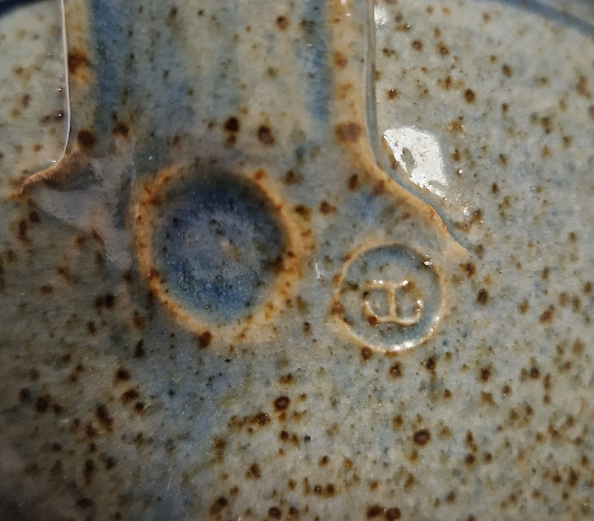 Collection of studio pottery and other ceramics including an early 20th century Roma Arnhemsche - Image 6 of 6