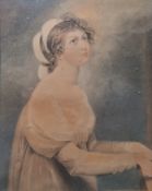 Pair stipple engravings  