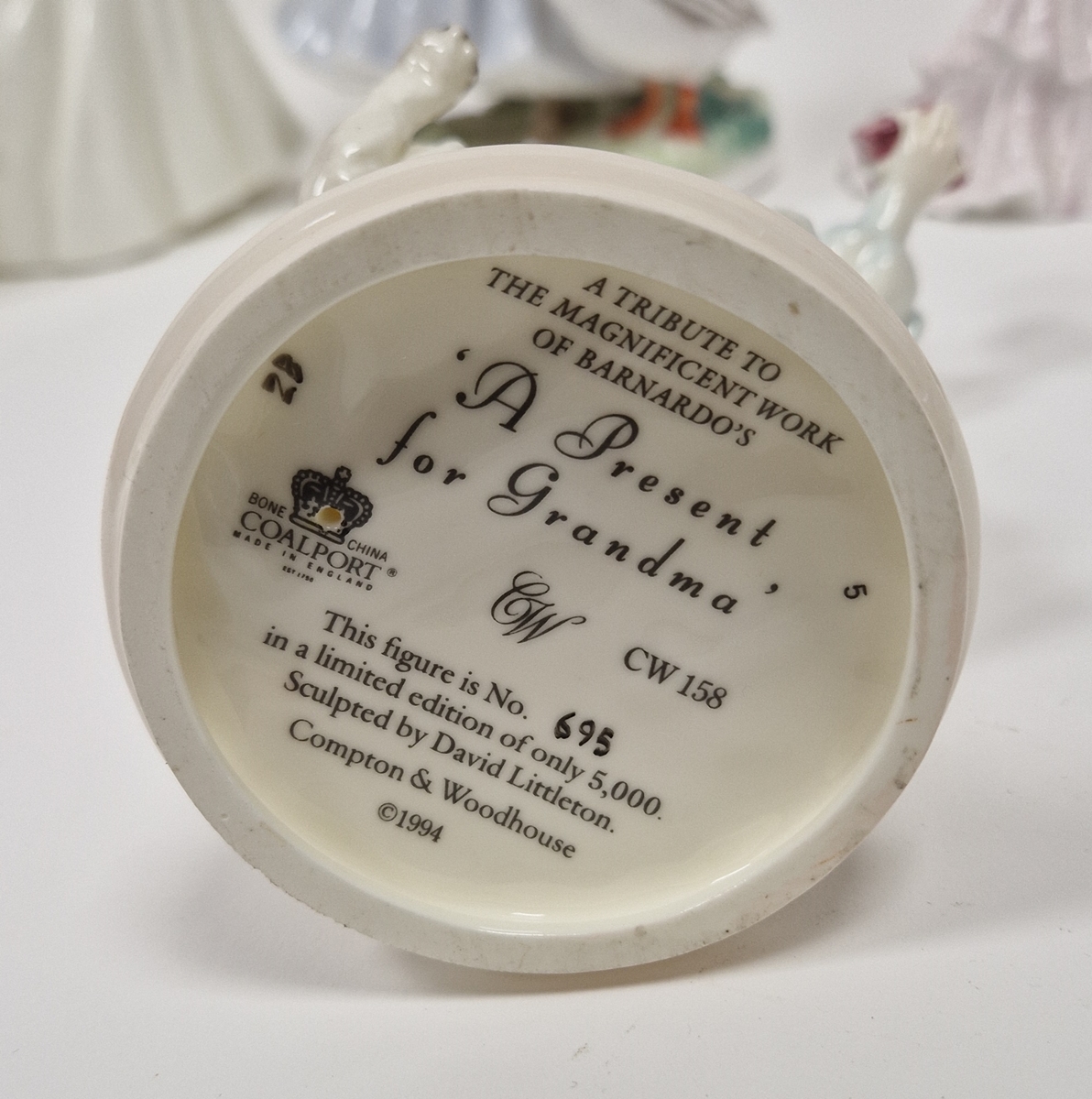 Collection of Royal Worcester, Coalport and Wedgwood limited edition figures, 20th century, - Image 5 of 15