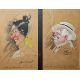 Cowan Duncan (20th century) Watercolour and gouache Six humorous character studies/portraits, - Image 2 of 5