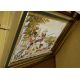 Assorted framed modern tapestries, a picture frame, various framed prints, a watercolour of a rustic - Image 8 of 9