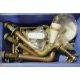 Large quantity of assorted table lamps, wall lights, electrolier, copper lights and copper taps - Image 4 of 4