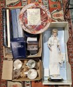 Royal Doulton commemorative plate, no.0708/2000, 'The Golden Wedding Anniversary of Queen