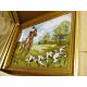 Assorted framed modern tapestries, a picture frame, various framed prints, a watercolour of a rustic - Image 7 of 9
