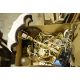 Large quantity of assorted table lamps, wall lights, electrolier, copper lights and copper taps - Image 1 of 4