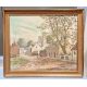 Marcus Ford  Oil on canvas "Folkton - Yorks", street scene, signed and titled verso, 49.5cm x - Image 2 of 18