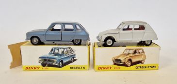 Two boxed Dinky Toys to include No.1453 Renault 6 and No.1413 Citroen Dayne (2)