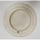 Late 19th century Continental porcelain charger, impressed G/3 mark, painted with Ganymede - Image 2 of 2