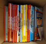 Quantity of comics and annuals, to include Beano and Dandy annuals, War picture library comics and