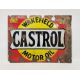 Vintage Wakefield Castrol Motor Oil double-sided enamelled advertising sign, of rectangular form, - Image 1 of 2