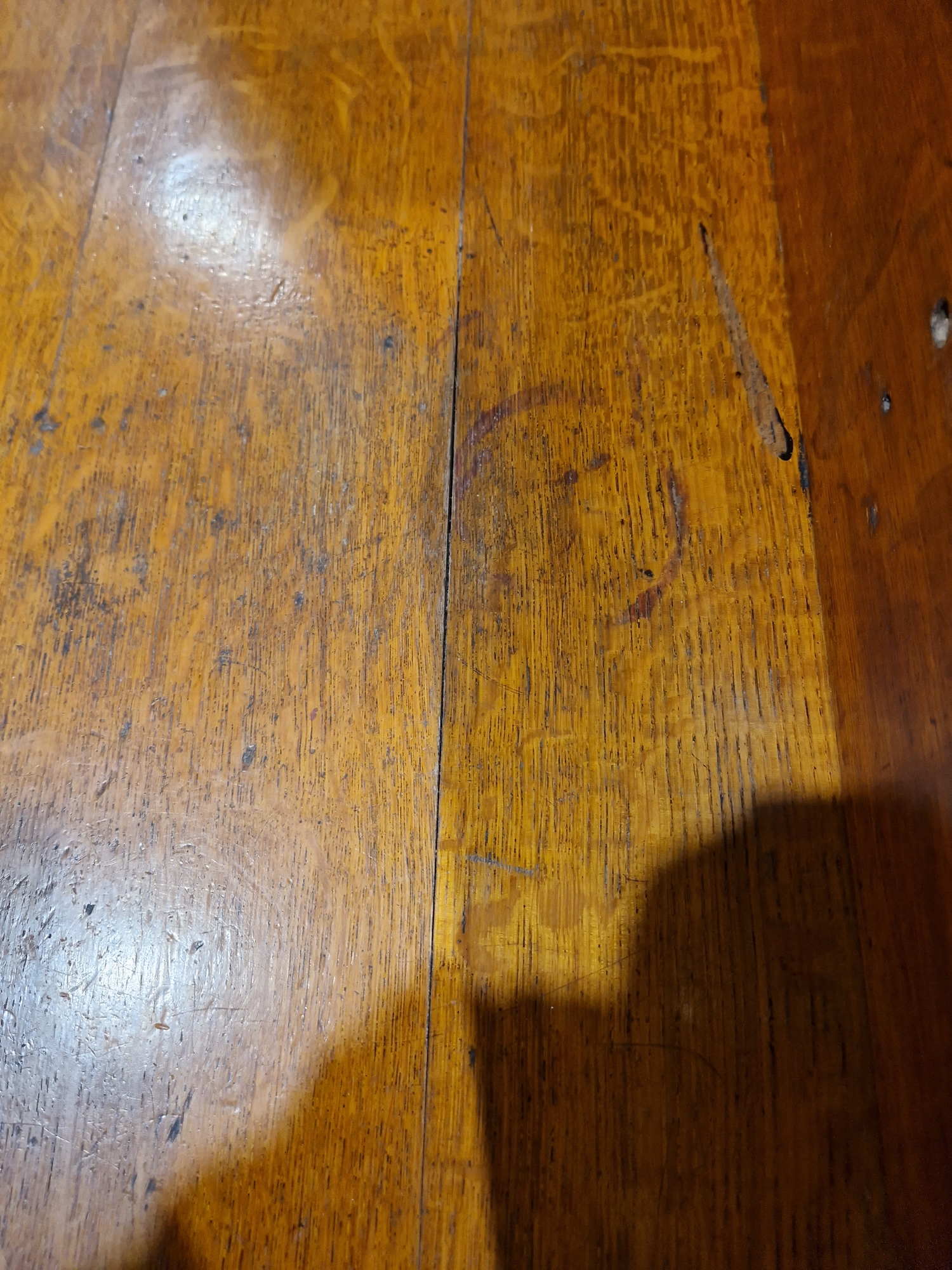 Late 19th/early 20th century oak Gothic style hall table with single drawer to one side, raised on - Image 7 of 19