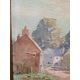 Marcus Ford  Oil on canvas "Folkton - Yorks", street scene, signed and titled verso, 49.5cm x - Image 5 of 18