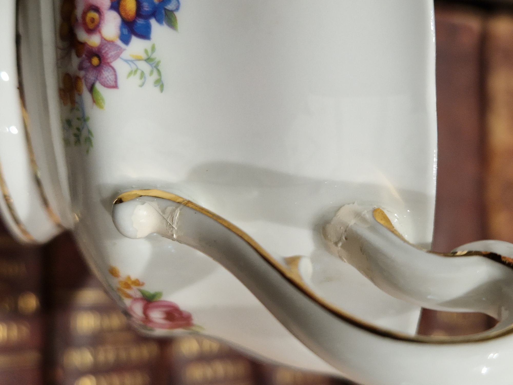 Paragon bone china Rockingham Green pattern part dinner service, printed black marks, comprising a - Image 14 of 14