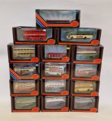 Fifteen boxed 1:76 scale Exclusive First Editions diecast model buses to include 20802 Bristol