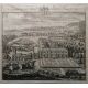 Jan Kip (c.1653-1722) Engraving "Stanway the Seat of John Tracey Esq.", framed and glazed, 37cm x - Image 1 of 2