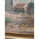 Marcus Ford  Oil on canvas "Folkton - Yorks", street scene, signed and titled verso, 49.5cm x - Image 9 of 18