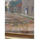 Marcus Ford  Oil on canvas "Folkton - Yorks", street scene, signed and titled verso, 49.5cm x - Image 10 of 18